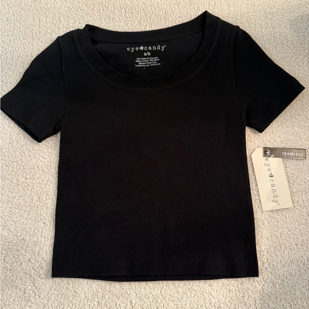 Eye Candy Classic Black Tee